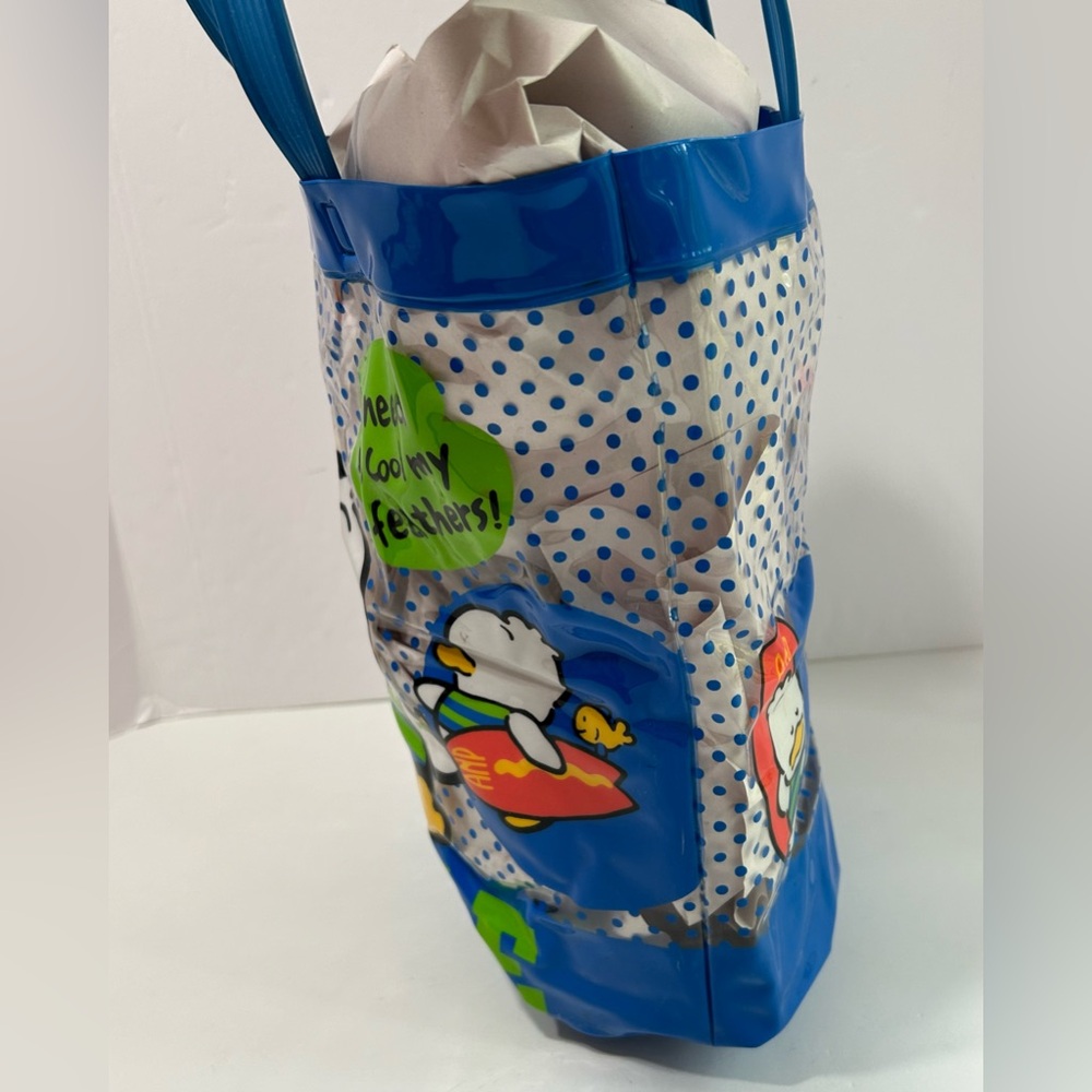 Vintage Sanrio Pekkle Vinyl Tote Bag - Picture 3 of 11